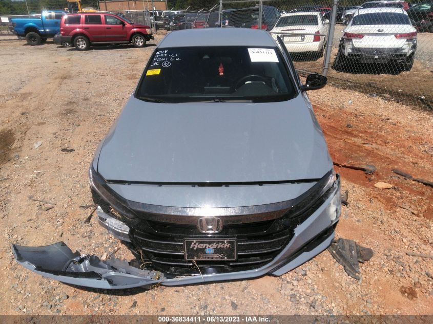2022 HONDA ACCORD SEDAN SPORT - 1HGCV1F32NA083360