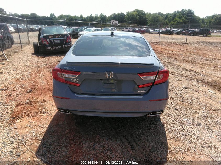 2022 HONDA ACCORD SEDAN SPORT - 1HGCV1F32NA083360