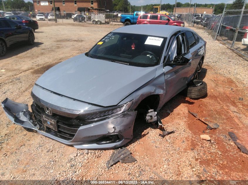 2022 HONDA ACCORD SEDAN SPORT - 1HGCV1F32NA083360