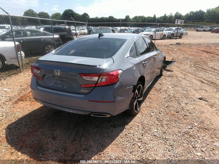 2022 HONDA ACCORD SEDAN SPORT - 1HGCV1F32NA083360