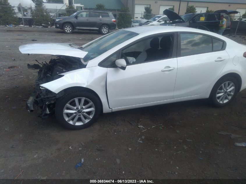 2017 KIA FORTE LX - 3KPFL4A79HE007441