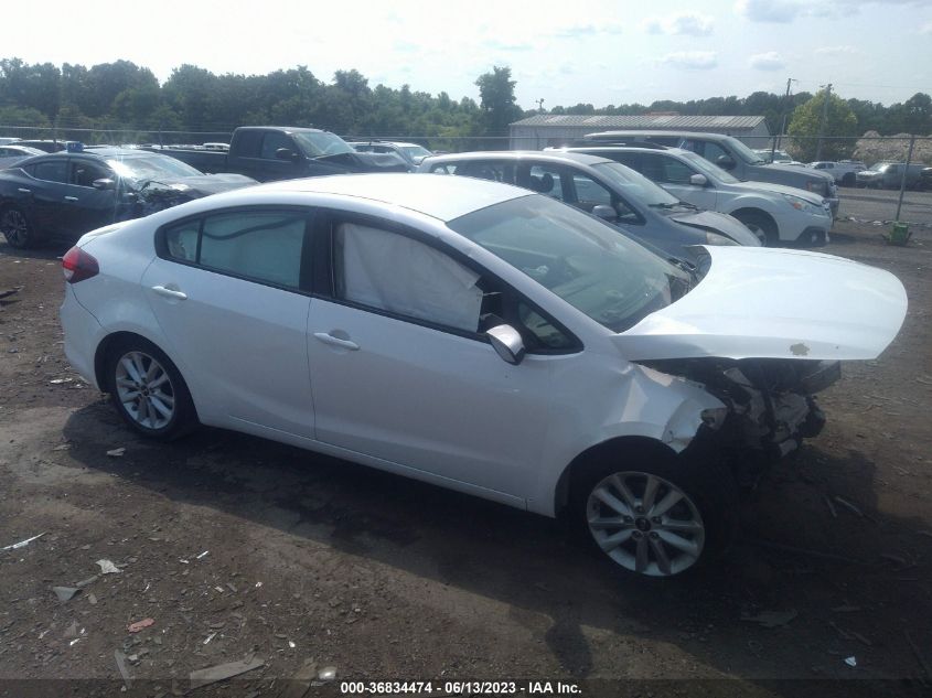 2017 KIA FORTE LX - 3KPFL4A79HE007441