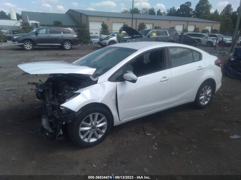 2017 KIA FORTE LX - 3KPFL4A79HE007441