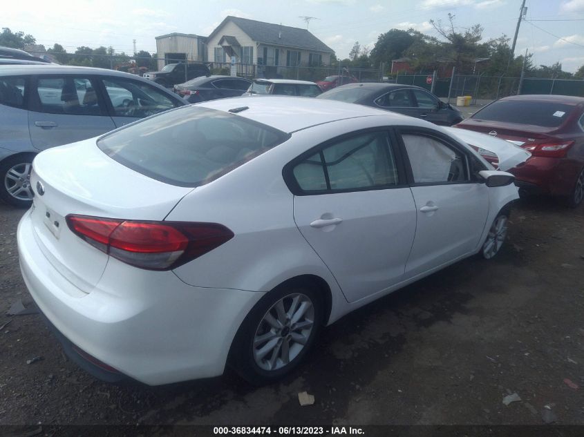 2017 KIA FORTE LX - 3KPFL4A79HE007441