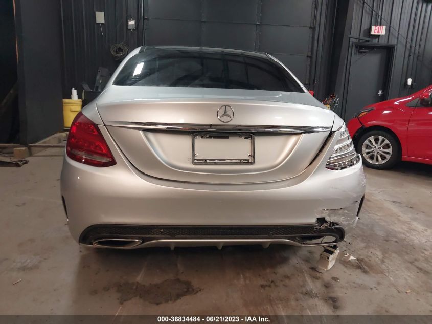 2015 MERCEDES-BENZ C 300 SPORT 4MATIC/LUXURY 4MATIC/4MATIC - 55SWF4KB1FU011340