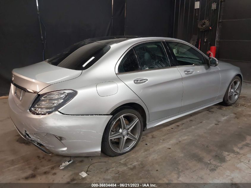 2015 MERCEDES-BENZ C 300 SPORT 4MATIC/LUXURY 4MATIC/4MATIC - 55SWF4KB1FU011340