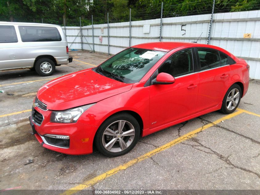 2015 CHEVROLET CRUZE LT - 1G1PE5SB2F7115574