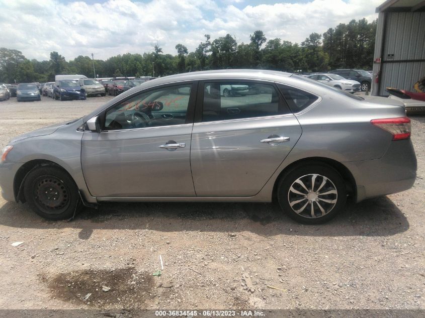 2013 NISSAN SENTRA SV - 3N1AB7AP9DL625396