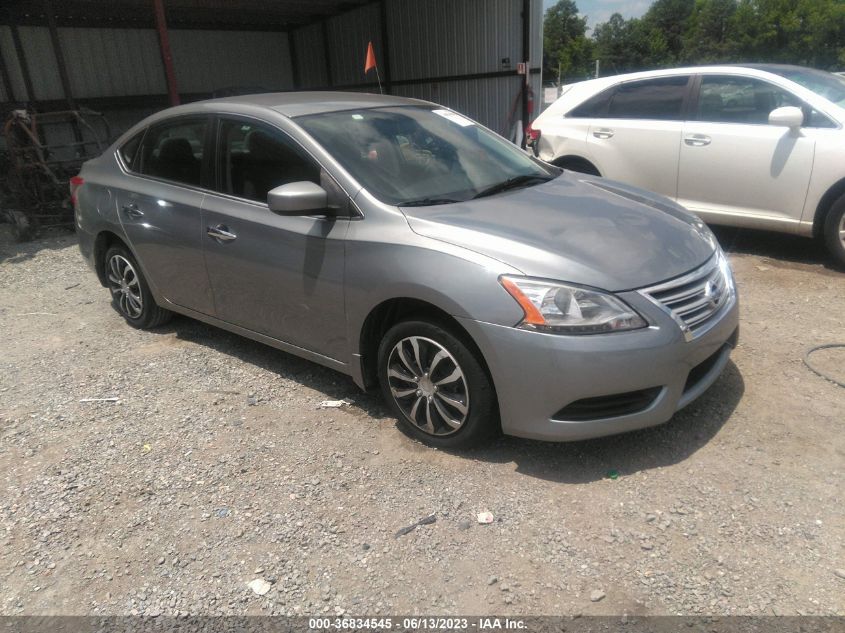 2013 NISSAN SENTRA SV - 3N1AB7AP9DL625396