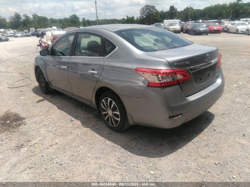 2013 NISSAN SENTRA SV - 3N1AB7AP9DL625396