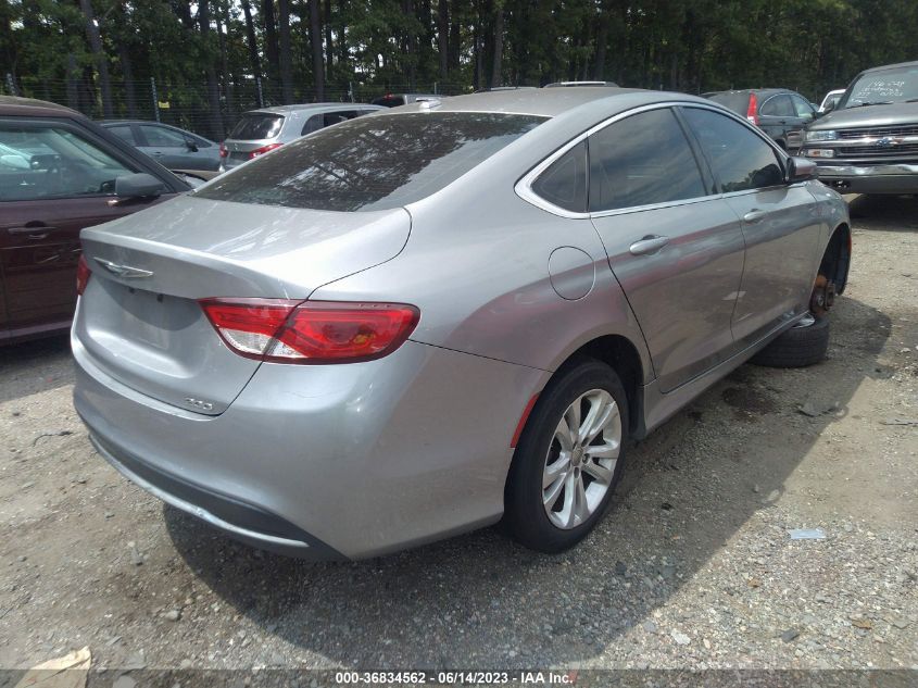 2015 CHRYSLER 200 LIMITED - 1C3CCCAB4FN504864