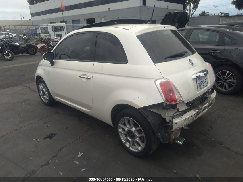 2015 FIAT 500 POP - 3C3CFFAR4FT594586