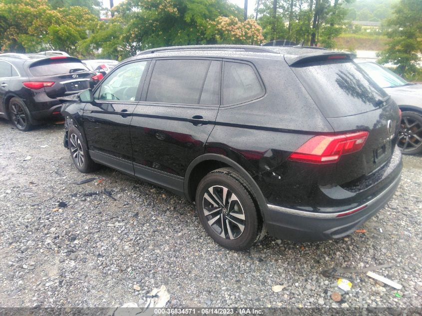 2022 VOLKSWAGEN TIGUAN S - 3VV1B7AX9NM045754