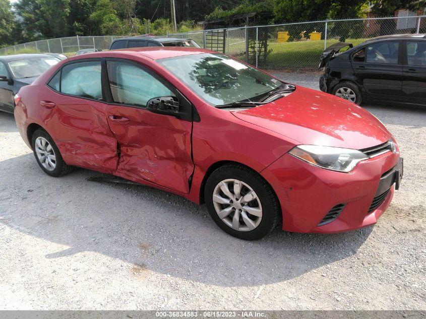 2016 TOYOTA COROLLA L/LE/S/S PLUS/LE PLUS - 2T1BURHE6GC533858