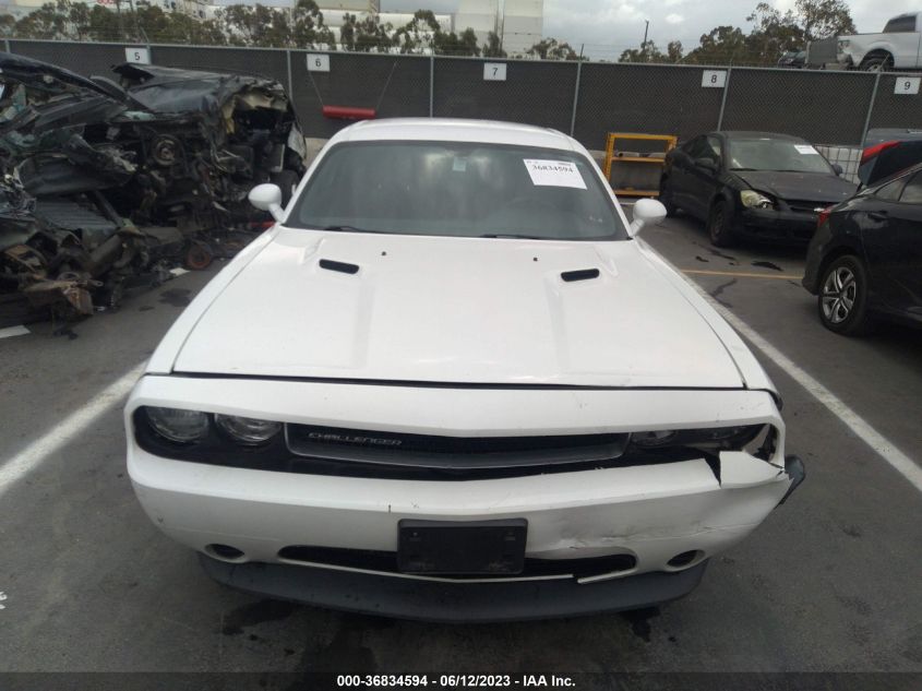 2013 DODGE CHALLENGER SXT - 2C3CDYAG8DH607233