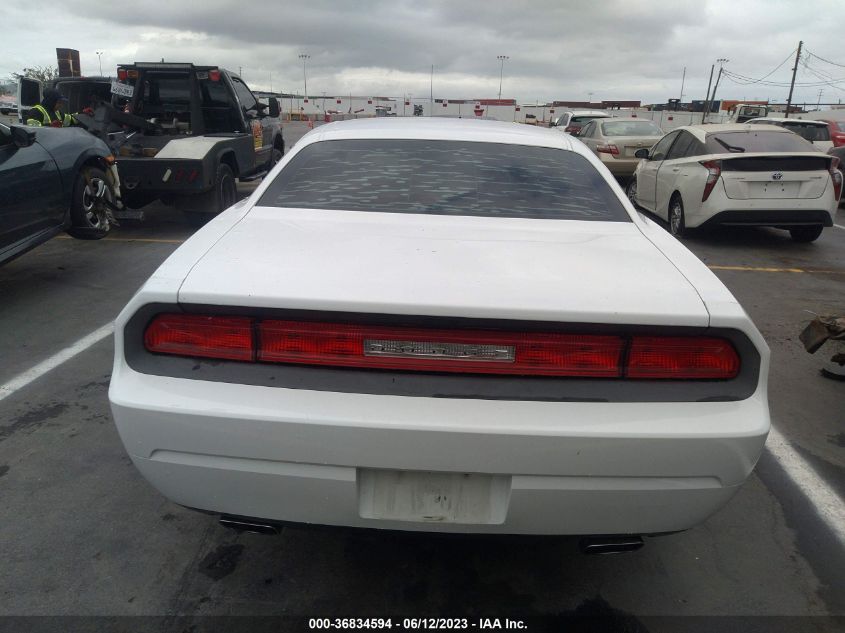 2013 DODGE CHALLENGER SXT - 2C3CDYAG8DH607233