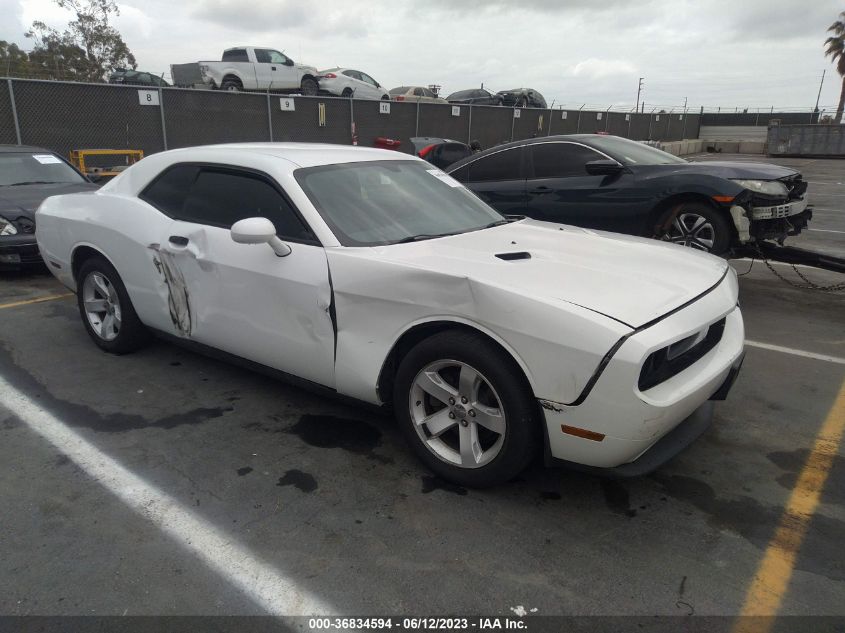 2013 DODGE CHALLENGER SXT - 2C3CDYAG8DH607233