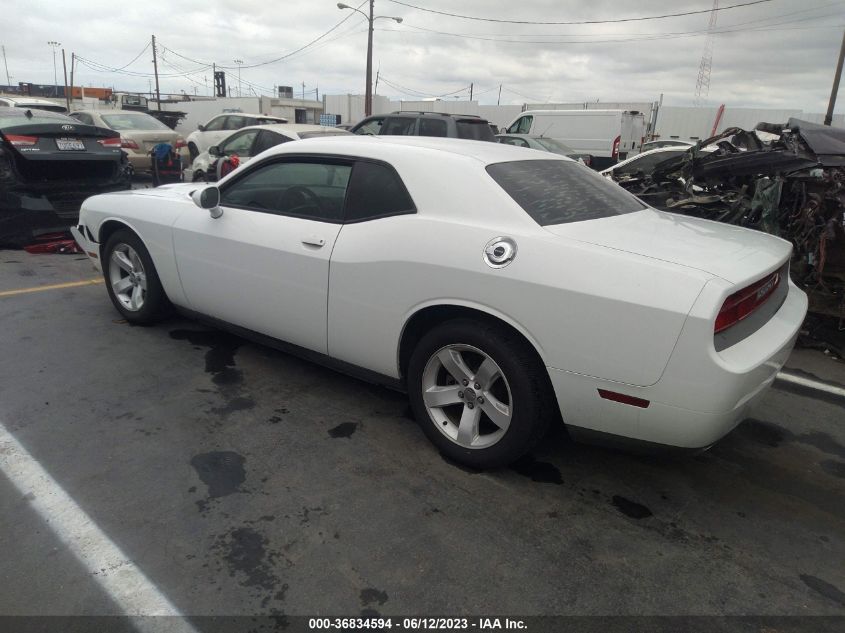 2013 DODGE CHALLENGER SXT - 2C3CDYAG8DH607233