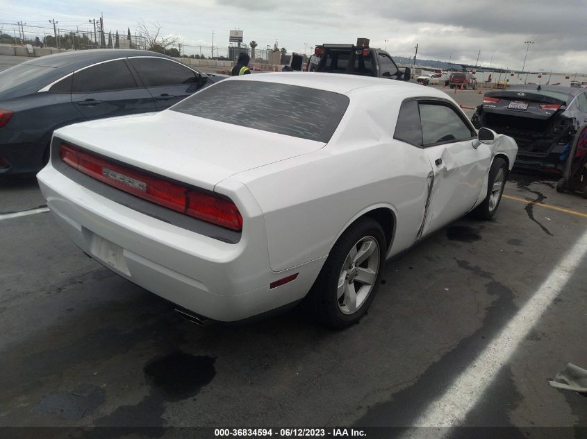 2013 DODGE CHALLENGER SXT - 2C3CDYAG8DH607233