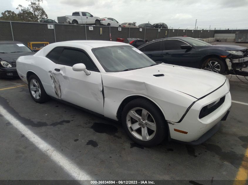 2013 DODGE CHALLENGER SXT - 2C3CDYAG8DH607233