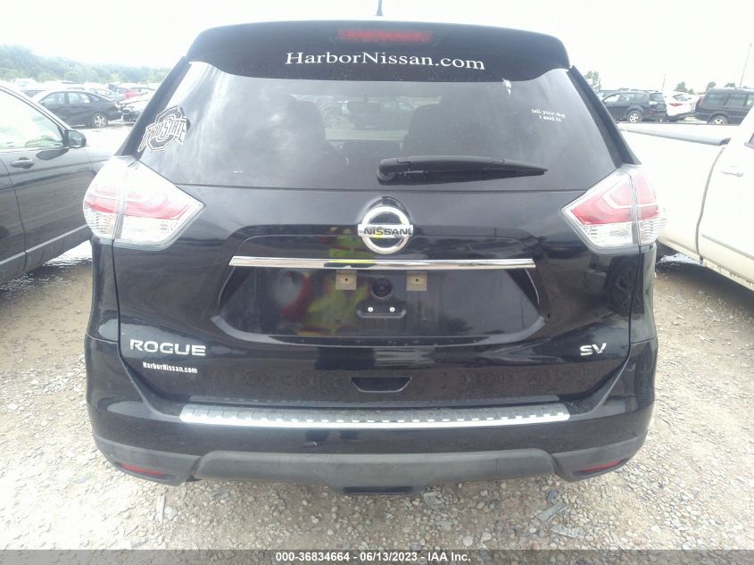 2016 NISSAN ROGUE S/SL/SV - KNMAT2MT3GP670980