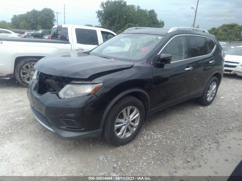 2016 NISSAN ROGUE S/SL/SV - KNMAT2MT3GP670980