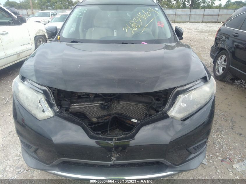 2016 NISSAN ROGUE S/SL/SV - KNMAT2MT3GP670980