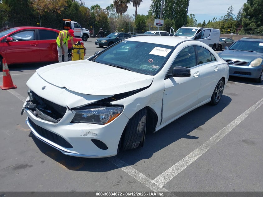VIN WDDSJ4EB5KN734586 2019 MERCEDES-BENZ CLA CLA 250