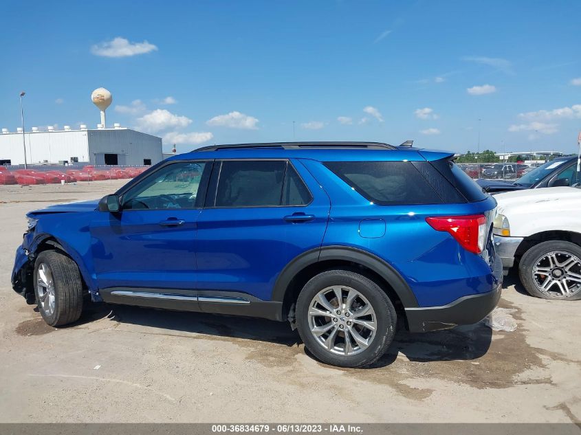 2022 FORD EXPLORER XLT - 1FMSK8DH7NGB23810