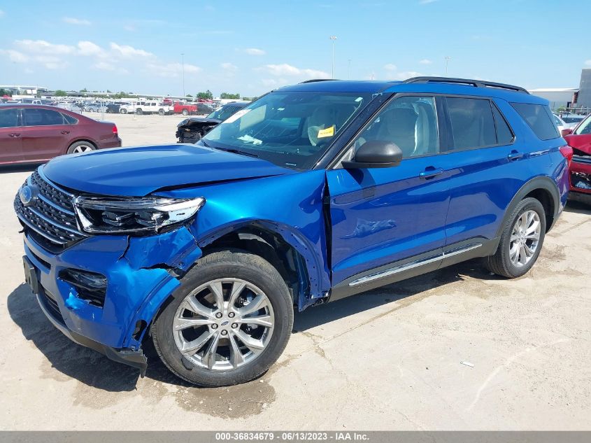 2022 FORD EXPLORER XLT - 1FMSK8DH7NGB23810