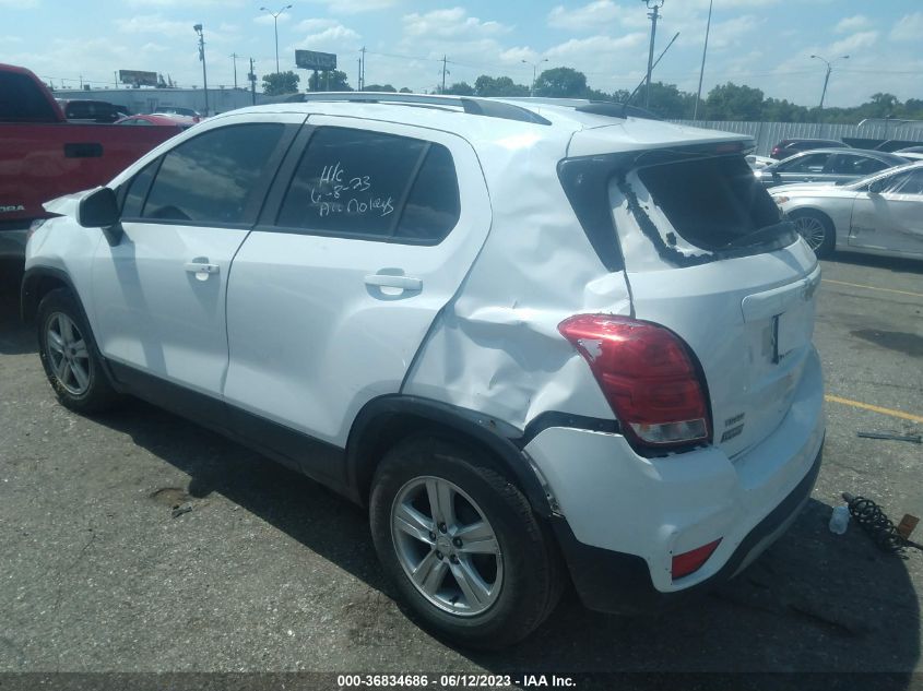 2021 CHEVROLET TRAX LT - KL7CJLSB7MB335015