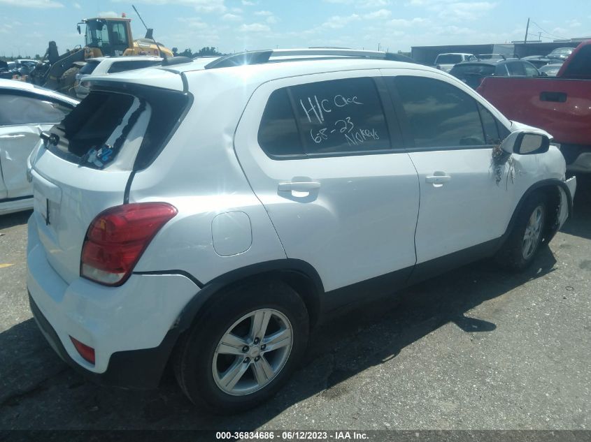 2021 CHEVROLET TRAX LT - KL7CJLSB7MB335015