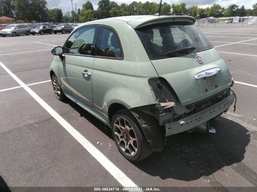2015 FIAT 500 SPORT - 3C3CFFBR9FT536472