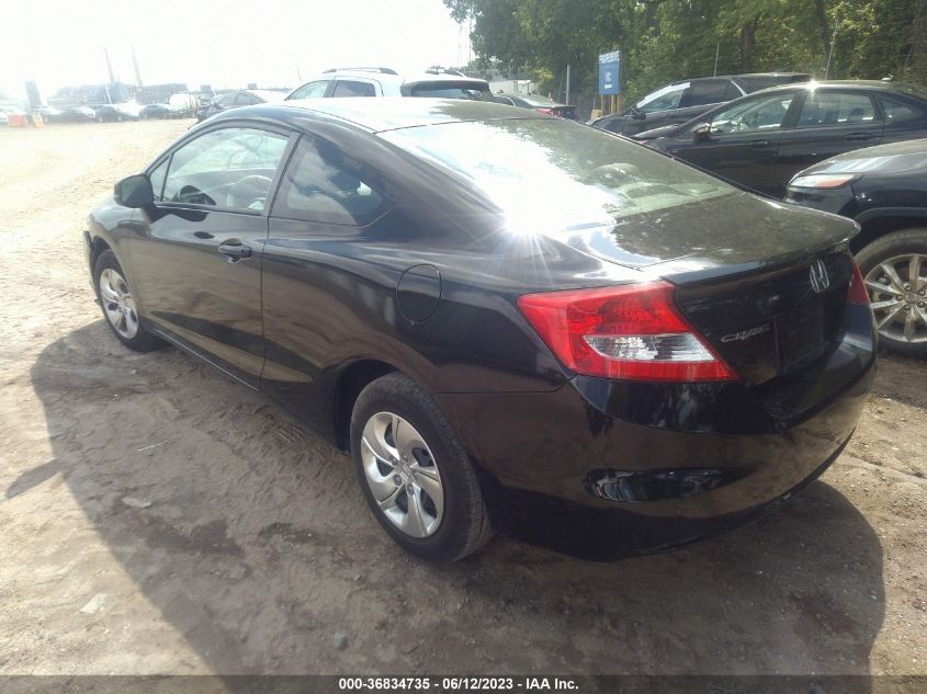 2013 HONDA CIVIC CPE LX 2HGFG3B53DH502746