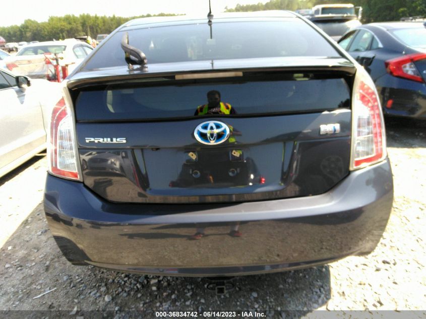 2015 TOYOTA PRIUS FOUR - JTDKN3DU0F0468375