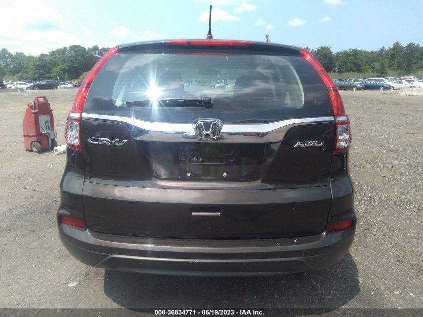 2015 HONDA CR-V LX - 5J6RM4H30FL090799