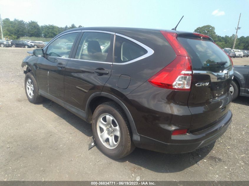 2015 HONDA CR-V LX - 5J6RM4H30FL090799