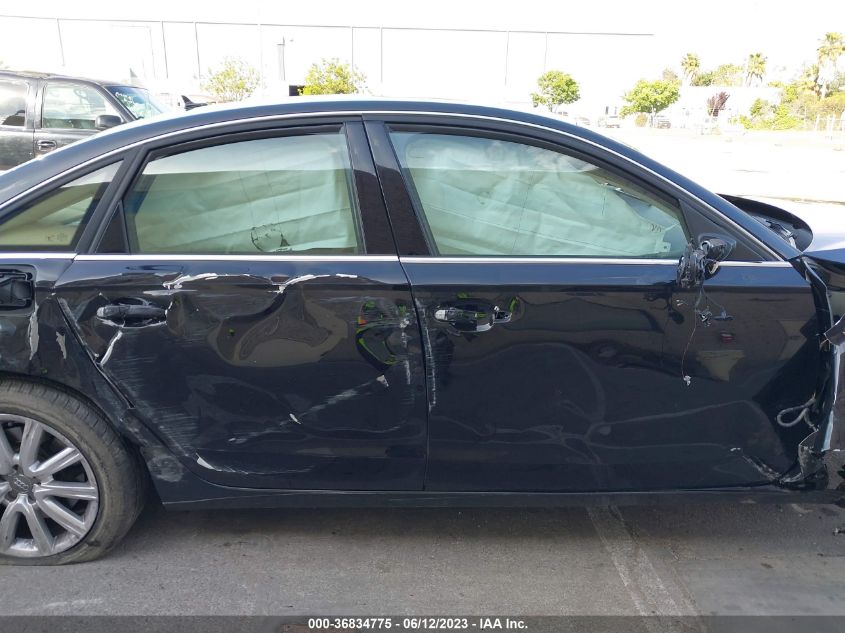 2013 AUDI A6 3.0T PREMIUM PLUS - WAUGGAFC0DN093934
