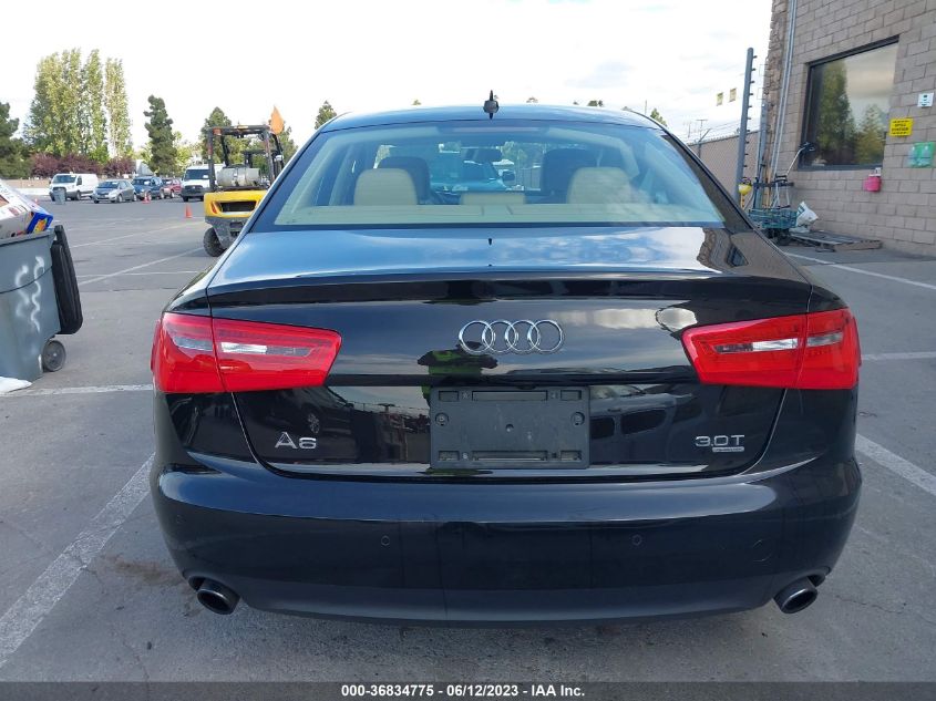 2013 AUDI A6 3.0T PREMIUM PLUS - WAUGGAFC0DN093934