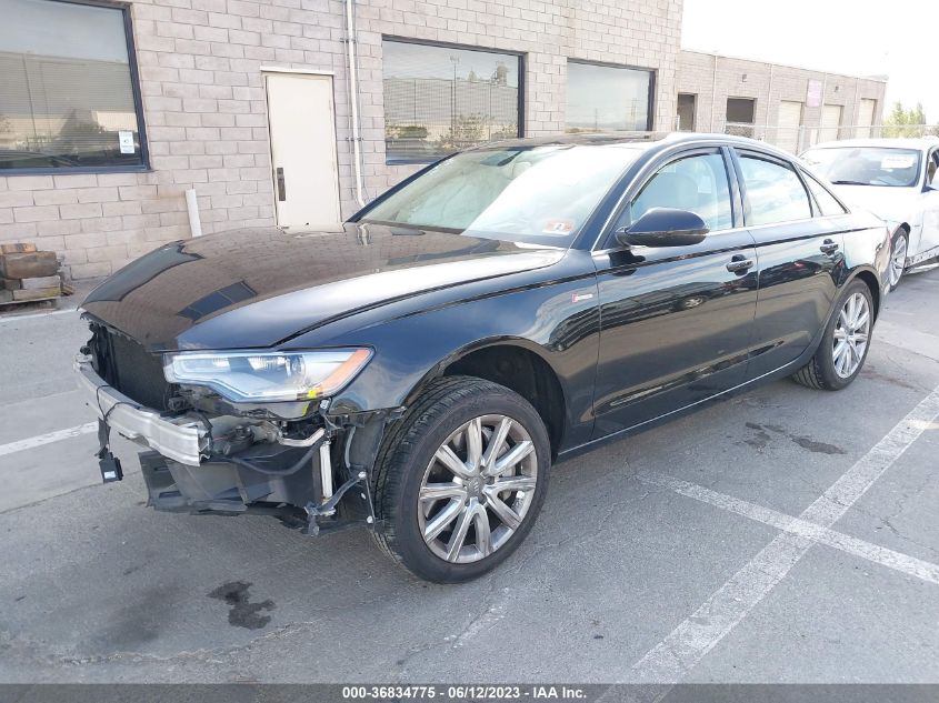 2013 AUDI A6 3.0T PREMIUM PLUS - WAUGGAFC0DN093934
