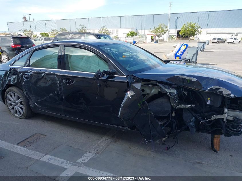 2013 AUDI A6 3.0T PREMIUM PLUS - WAUGGAFC0DN093934