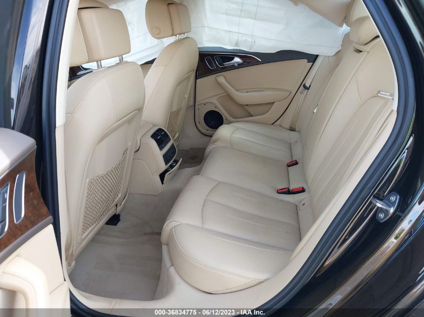 2013 AUDI A6 3.0T PREMIUM PLUS - WAUGGAFC0DN093934