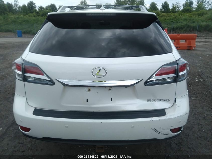 2013 LEXUS RX 350 - 2T2BK1BA2DC206944