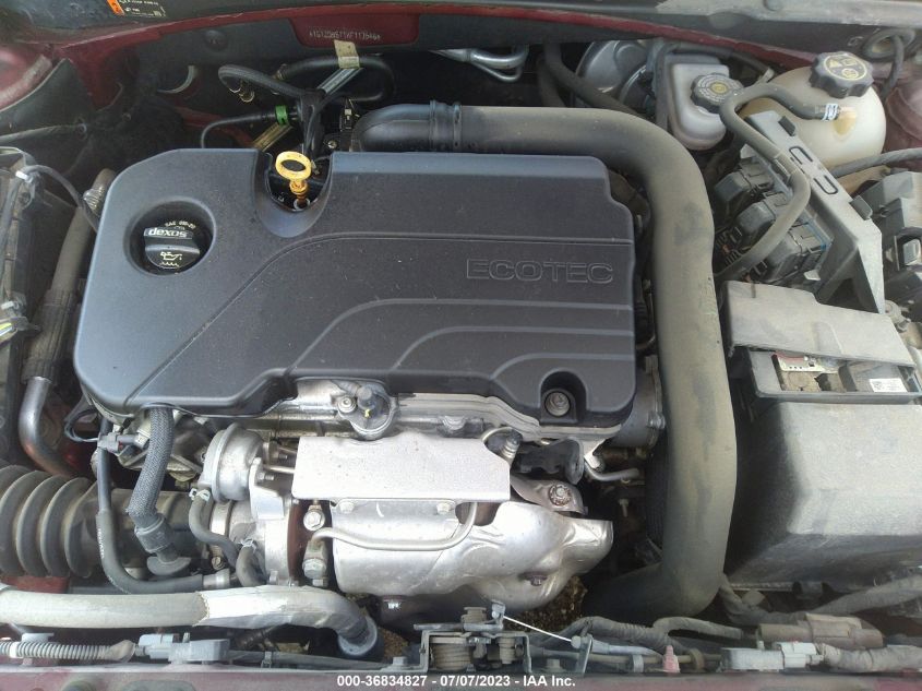 2019 CHEVROLET MALIBU LT - 1G1ZD5ST1KF117546