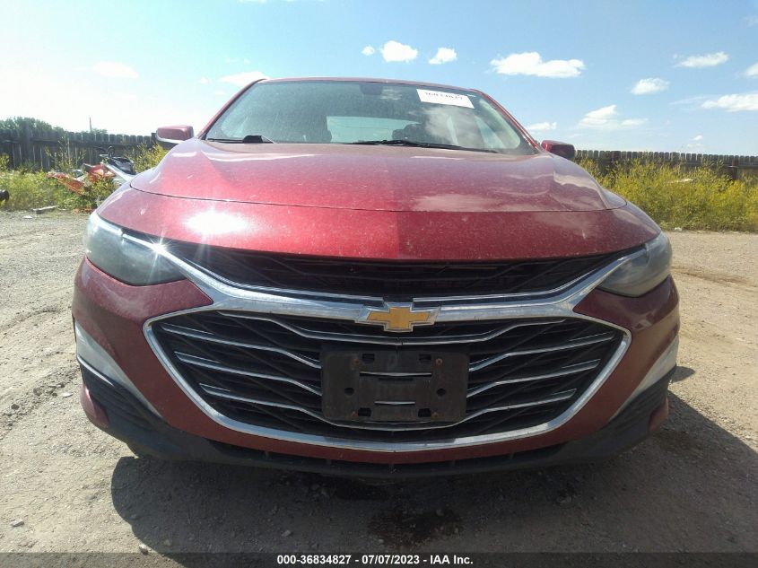 2019 CHEVROLET MALIBU LT - 1G1ZD5ST1KF117546