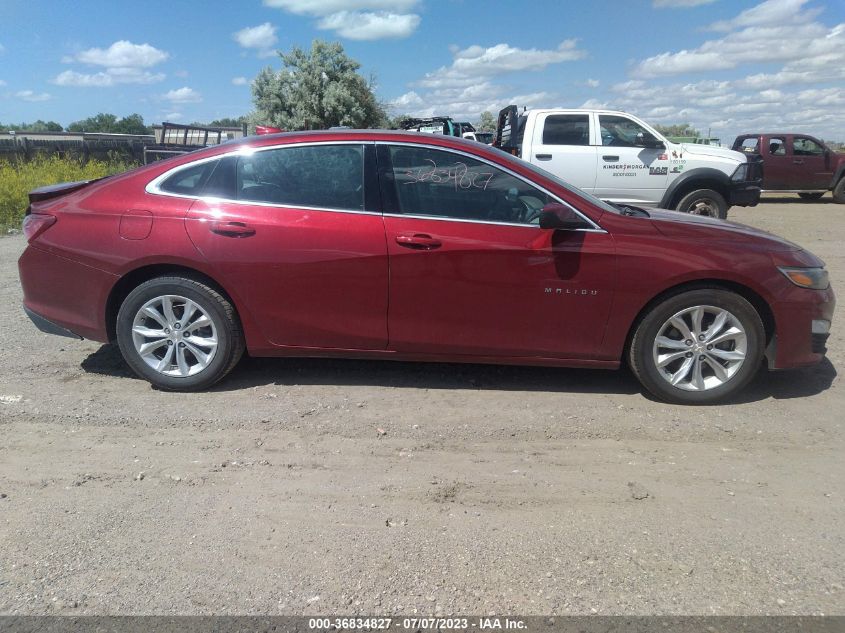 2019 CHEVROLET MALIBU LT - 1G1ZD5ST1KF117546