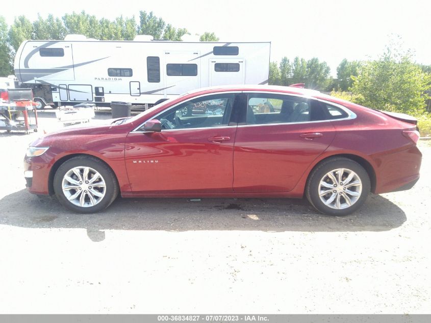 2019 CHEVROLET MALIBU LT - 1G1ZD5ST1KF117546