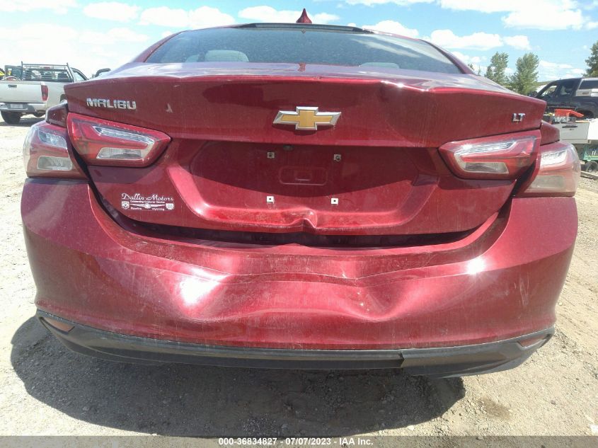 2019 CHEVROLET MALIBU LT - 1G1ZD5ST1KF117546