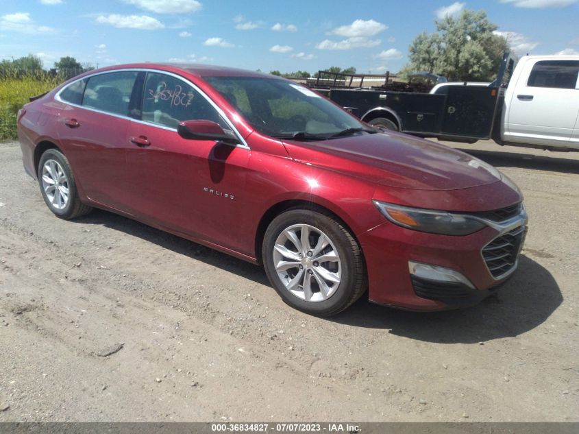 2019 CHEVROLET MALIBU LT - 1G1ZD5ST1KF117546