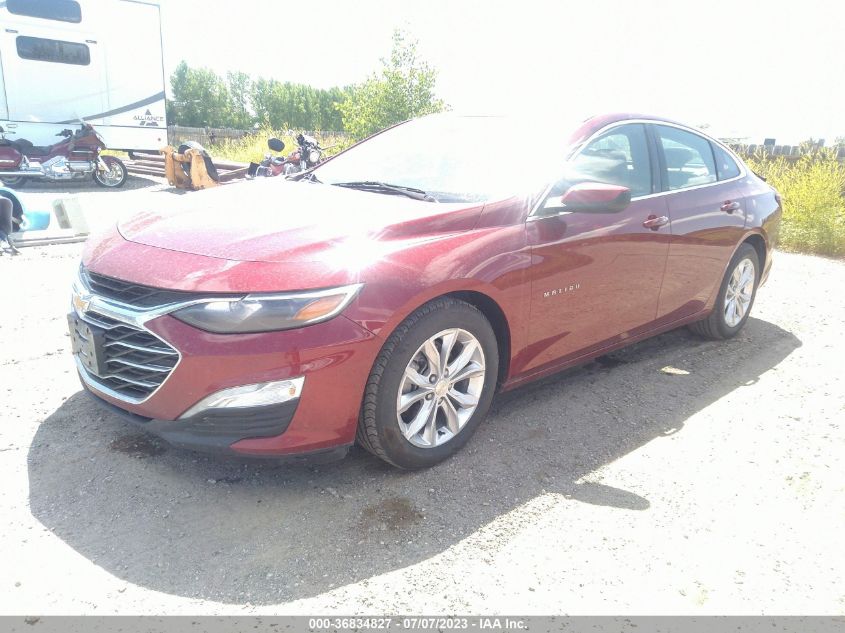 2019 CHEVROLET MALIBU LT - 1G1ZD5ST1KF117546